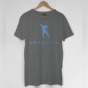 Drexciya Charcoal Gray T Shirt - Electro Detroit Techno EDM House Music Size L